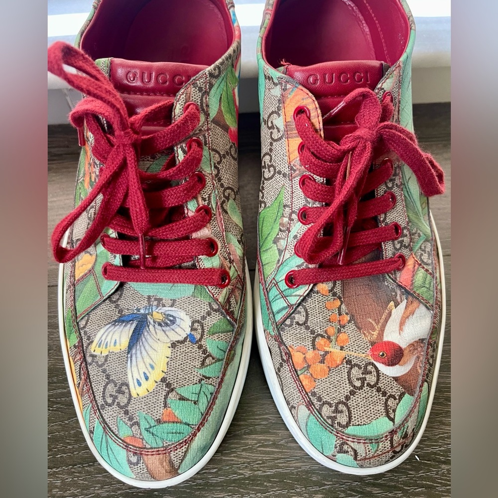 AUTHENTIC EUC GUCCI TIAN GG FLORAL